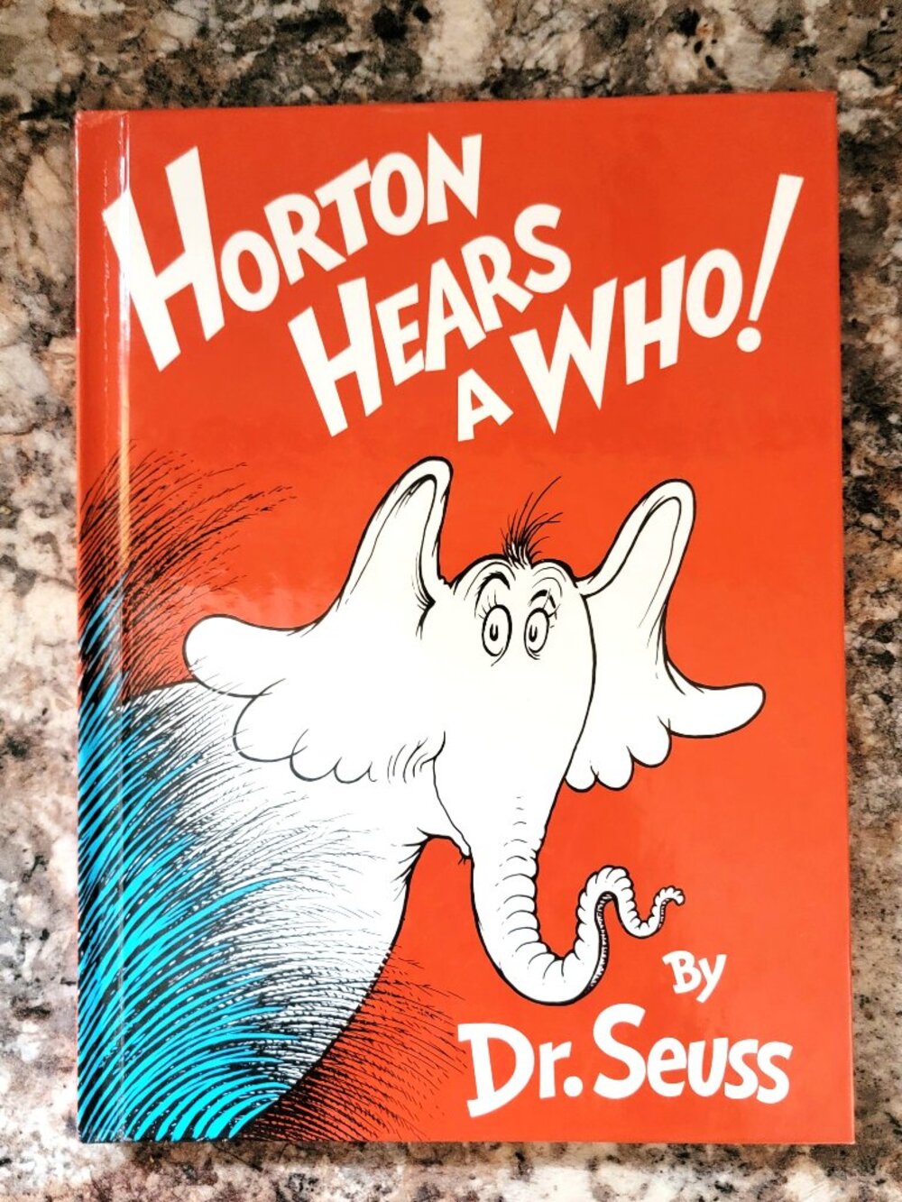 Dr Seuss Horton Hears a Who Hardcover Book-Large Size